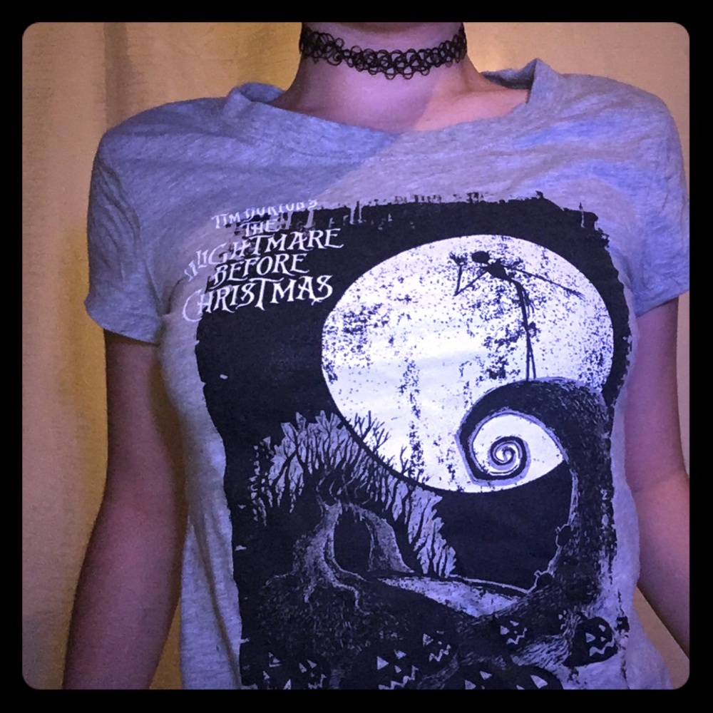 nightmare before christmas t-shirt